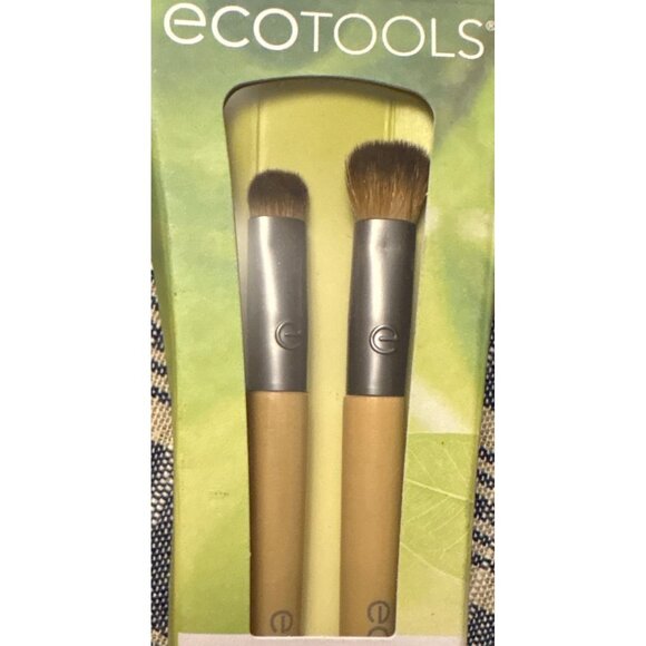 Ecotools Enhancing Eye Set Duo 4 Brush Heads Vegan Cruelty-Free - Picture 3 of 6